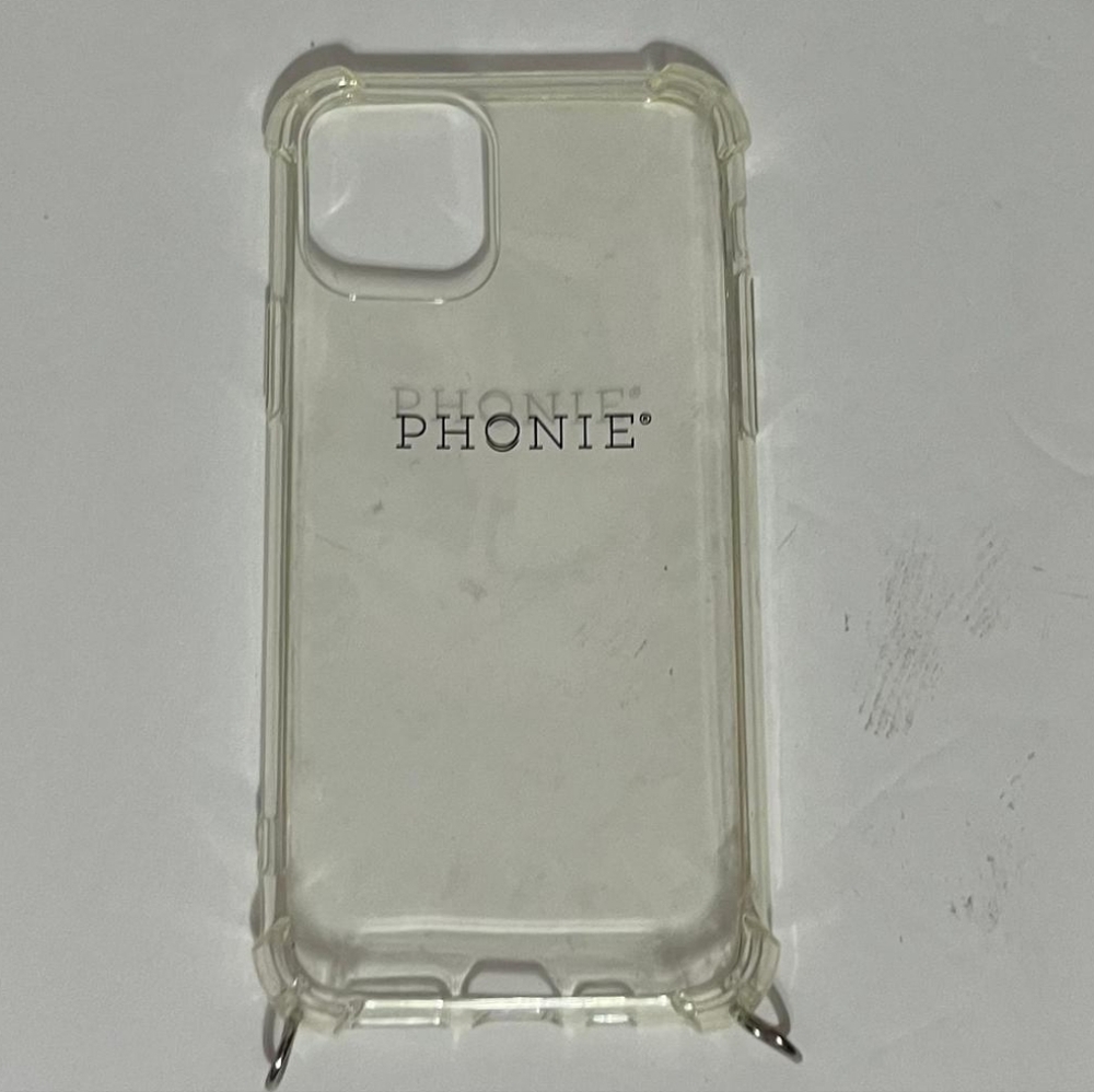 NWOB Phonie IPhone 11 Pro Clear Rubber Phone Case